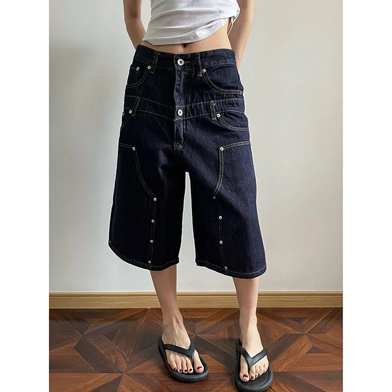 YIBASHU Women Baggy Calf Length Blue Jeans Harajuku Y2k Denim Trouser Japanese 2000s Style Oversize Jean Pants Vintage Clothes
YIBASHU Women Baggy Calf Length Blue Jeans Harajuku Y2k Denim Trouser Japanese 2000s Style Oversize Jean Pants Vintage Clothes