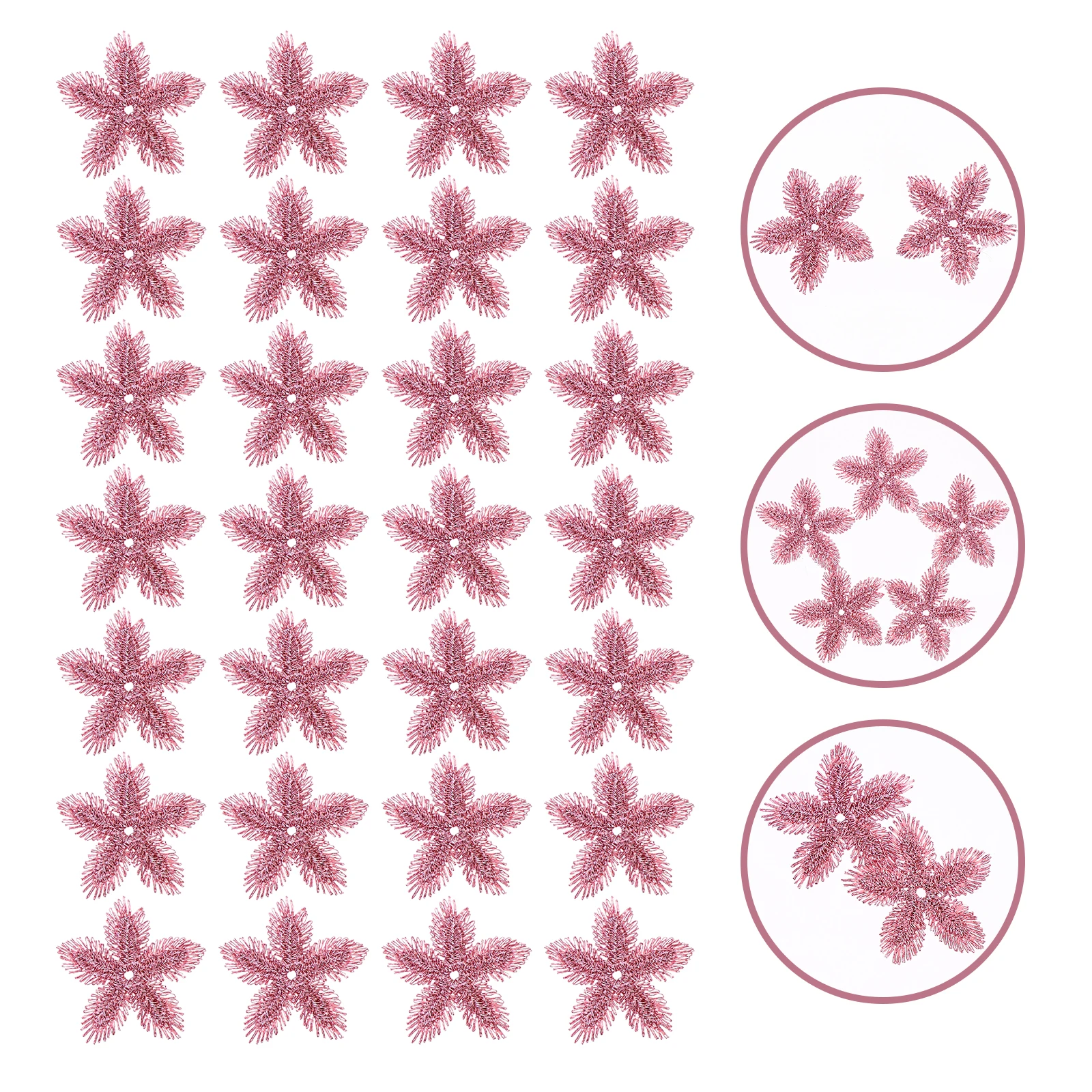 50 Pcs Embroidery Patch Flower Applique Accessories Golden Material Sewing DIY Patches Recyclable Friendly Workmanship
50 Pcs Embroidery Patch Flower Applique Accessories Golden Material Sewing DIY Patches Recyclable Friendly Workmanship