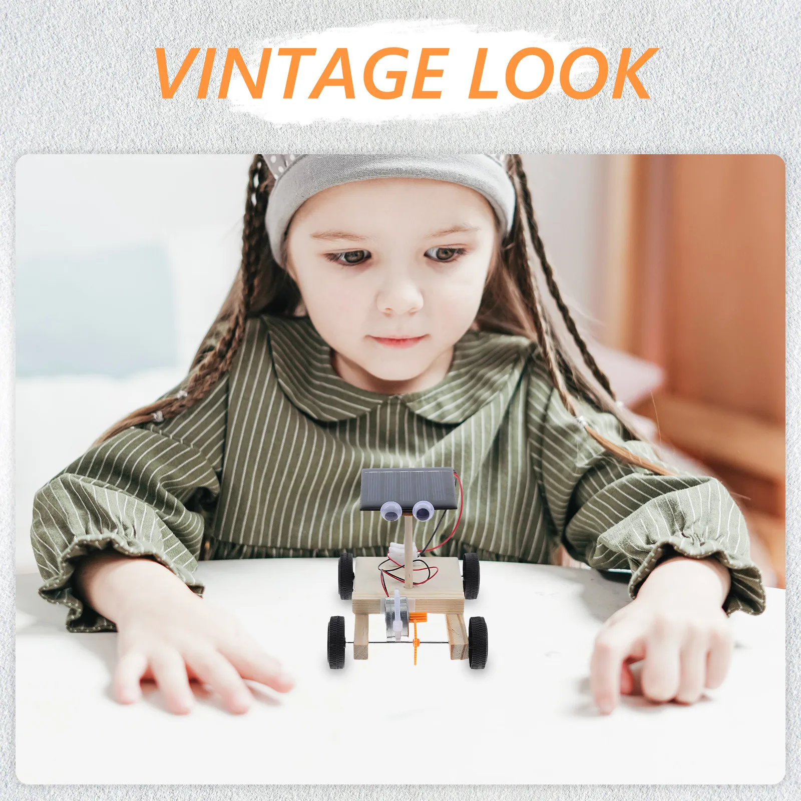 Solar Car Kit DIY Assembly Educational Creative Intelligence Scientific Solar Powered Gadget for Kids
Solar Car Kit DIY Assembly Educational Creative Intelligence Scientific Solar Powered Gadget for Kids