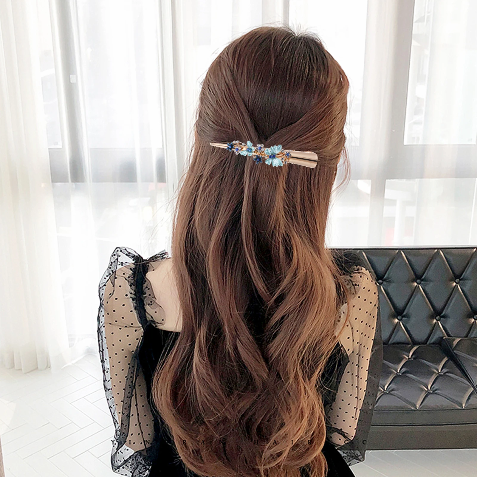 Metal Flower Hair Clip Durable Fashion Lady Barrette Party Festival Travel Daily Life Hair Accessories Vintage Style Decorative
Metal Flower Hair Clip Durable Fashion Lady Barrette Party Festival Travel Daily Life Hair Accessories Vintage Style Decorative