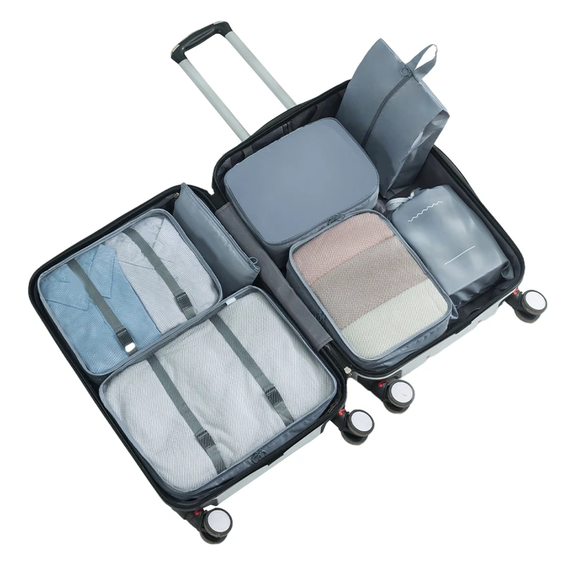 Packing Bags For Travel, Luggage Organizer Bag For Travel Parts Accessories Essentials, Travel Cubes For Carry, Dark Gray
Packing Bags For Travel, Luggage Organizer Bag For Travel Parts Accessories Essentials, Travel Cubes For Carry, Dark Gray