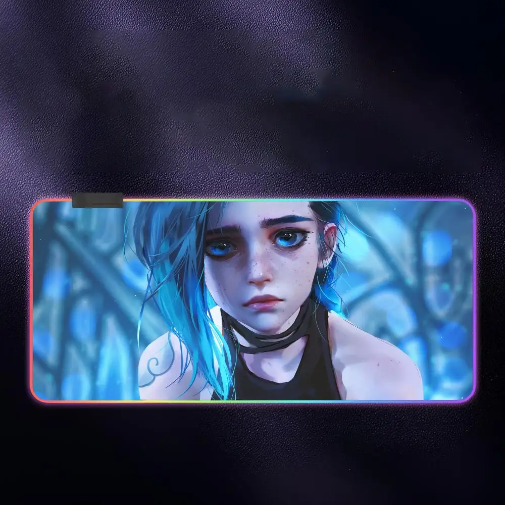 L-League of L-Legends Jinx Коврик для мыши RGB Игровой коврик для мыши Светодиодный большой игровой коврик для мыши XXL Коврик для клавиатуры Светящийся настольный коврик с подсветкой
L-League of L-Legends Jinx Коврик для мыши RGB Игровой коврик для мыши Светодиодный большой игровой коврик для мыши XXL Коврик для клавиатуры Светящийся настольный коврик с подсветкой