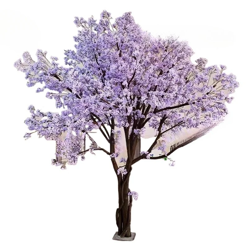Simulation jacaranda large fake tree purple interior living room window landscaping decoration
Simulation jacaranda large fake tree purple interior living room window landscaping decoration