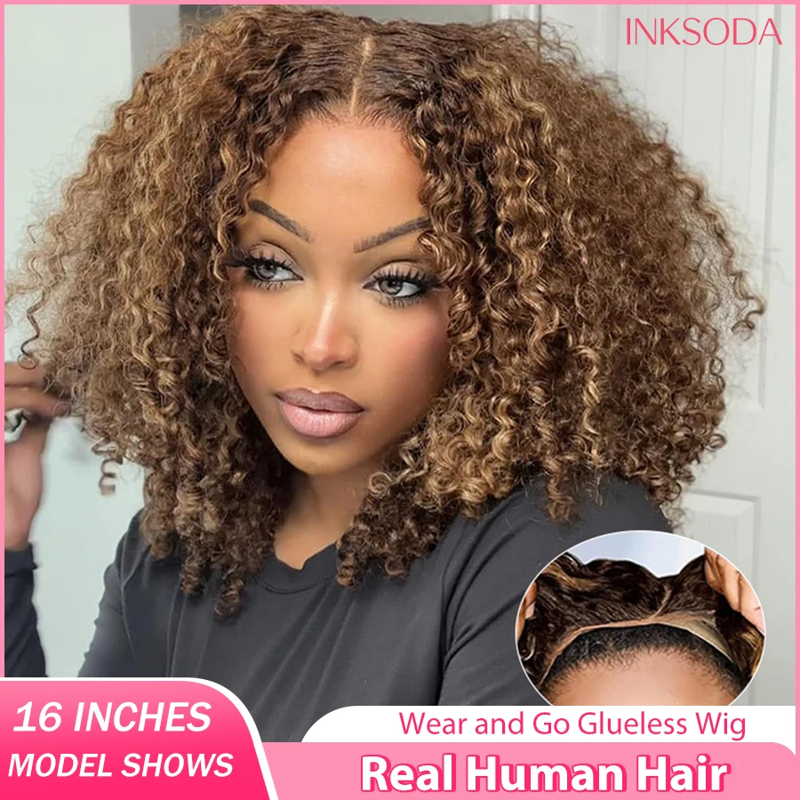 Highlight Deep Wave Short Bob Wig 4/27 Color Curly 5x5 Lace Front Wig Brazilian Human Hair Water Wave Lace Frontal Bob Wig
Highlight Deep Wave Short Bob Wig 4/27 Color Curly 5x5 Lace Front Wig Brazilian Human Hair Water Wave Lace Frontal Bob Wig