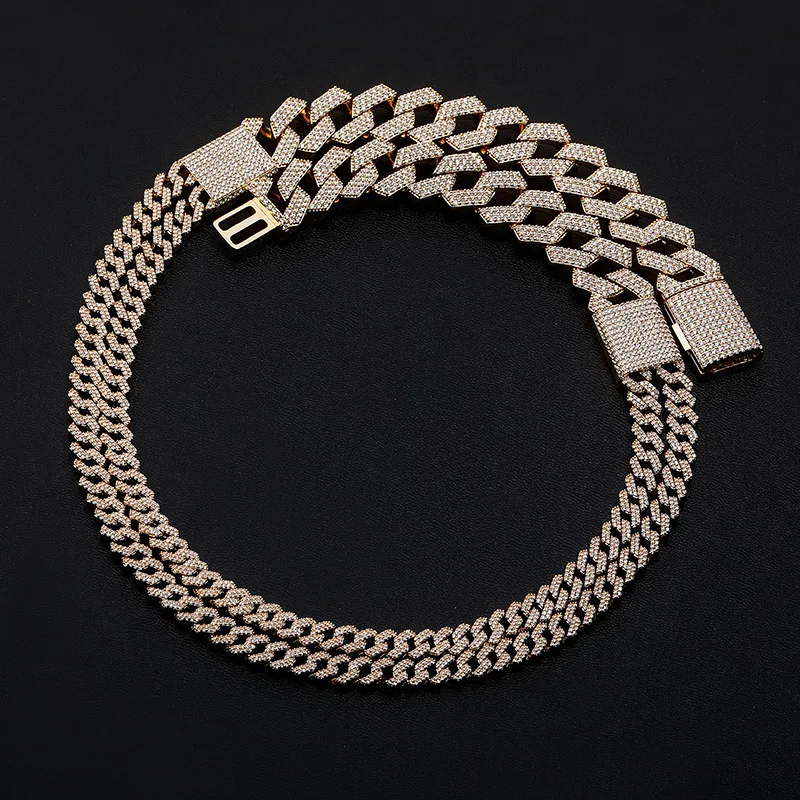 hot-selling new copper inlaid zircon chain men and women hip hop necklace wholesale
hot-selling new copper inlaid zircon chain men and women hip hop necklace wholesale