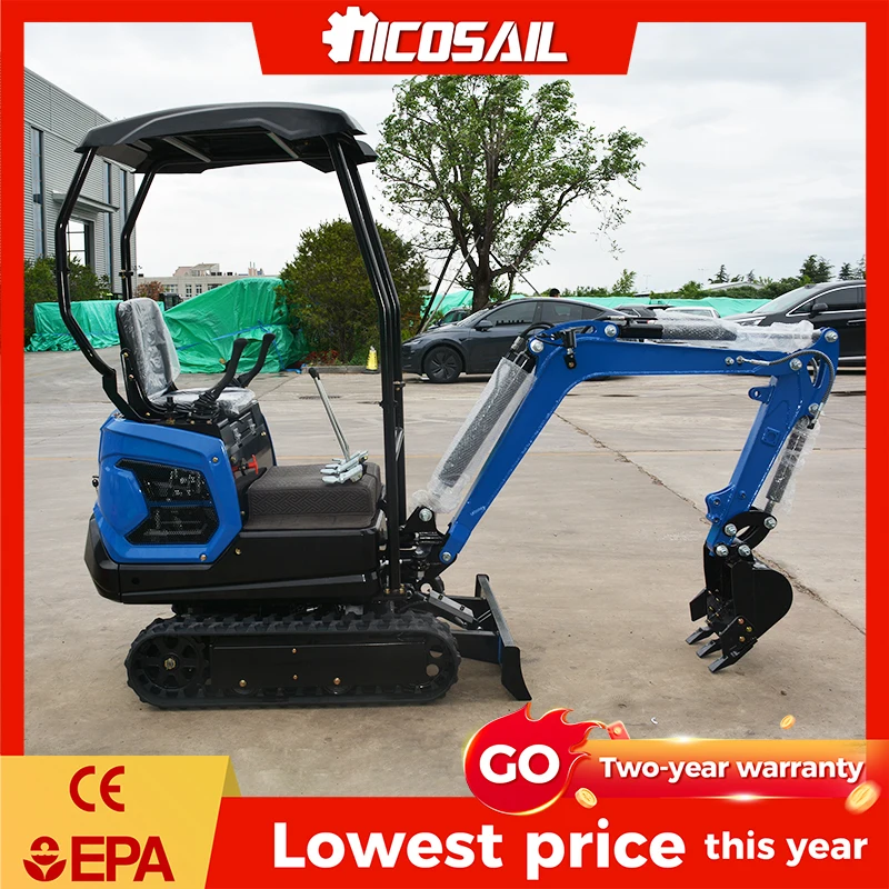 OKW12 1.2 Ton Mini Excavator 1200kg Small Digger with Hydraulic Breaker for Demolition Work CE EPA Approved Customizable
OKW12 1.2 Ton Mini Excavator 1200kg Small Digger with Hydraulic Breaker for Demolition Work CE EPA Approved Customizable
