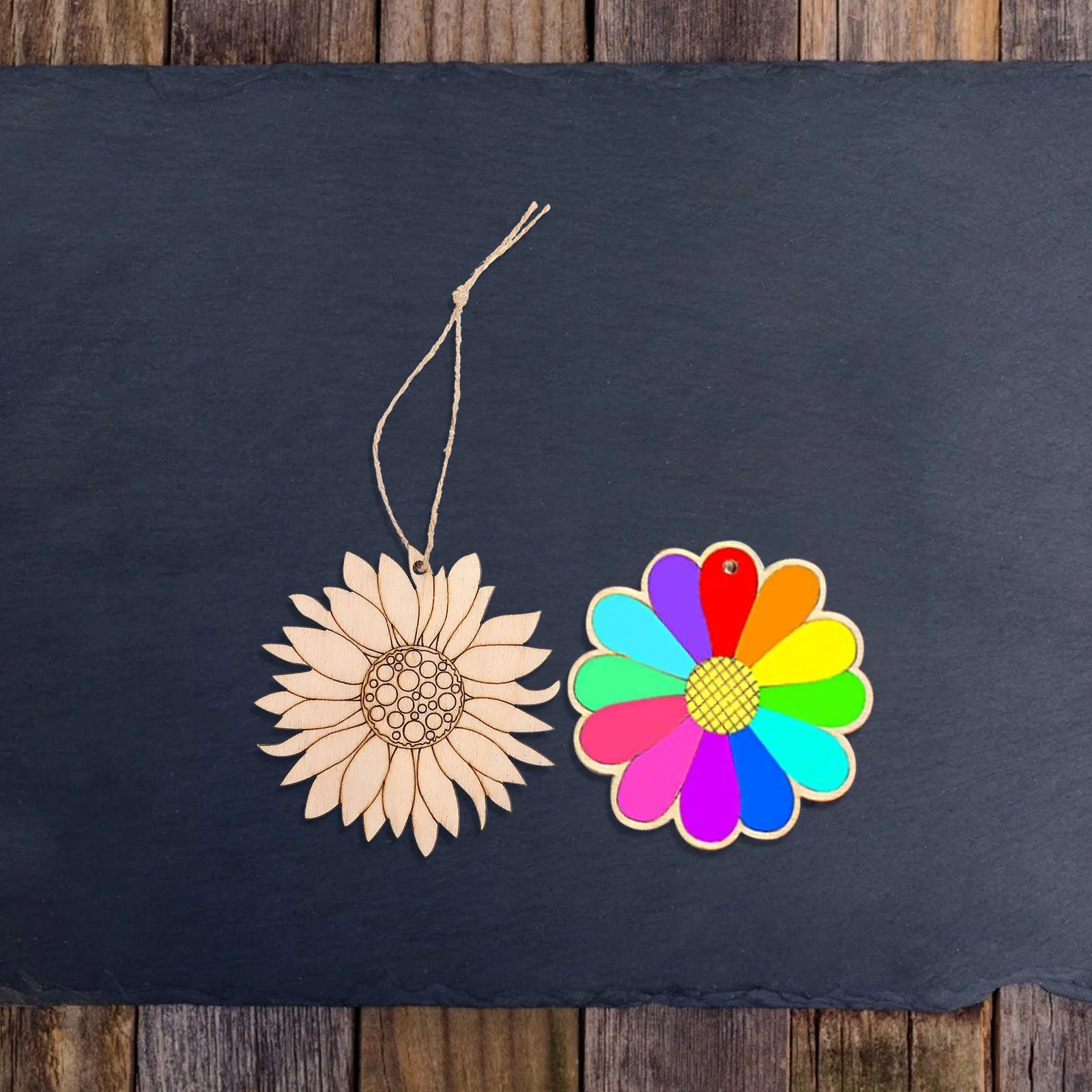 20Pcs Wood Slices DIY Crafts Blank Flower Shape Unfinished Natural Wooden Chips for Painting Drawing Handmade Decorative
20Pcs Wood Slices DIY Crafts Blank Flower Shape Unfinished Natural Wooden Chips for Painting Drawing Handmade Decorative