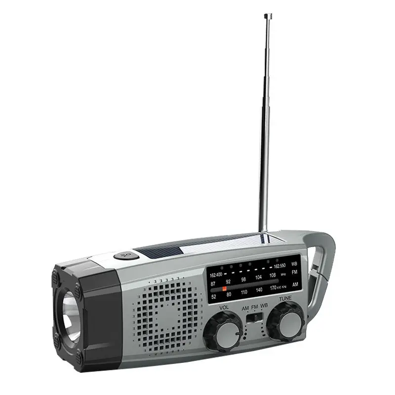 Hand-cranked power generation radio, emergency portable LED power outage backup outdoor mountaineering lights
Hand-cranked power generation radio, emergency portable LED power outage backup outdoor mountaineering lights