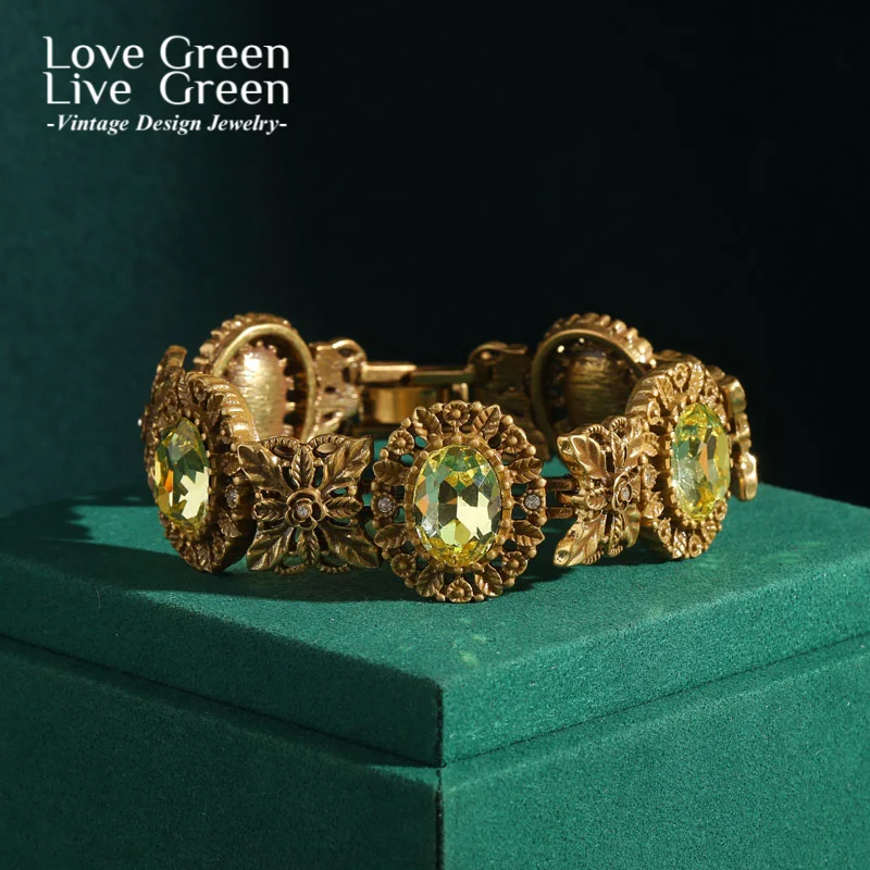 Vintage Oval Citrine Yellow Crystal Bracelet Charms Woman Bohemian Jewelry Luxury Gold Color Accessories Mothers Day Gift 2025
Vintage Oval Citrine Yellow Crystal Bracelet Charms Woman Bohemian Jewelry Luxury Gold Color Accessories Mothers Day Gift 2025