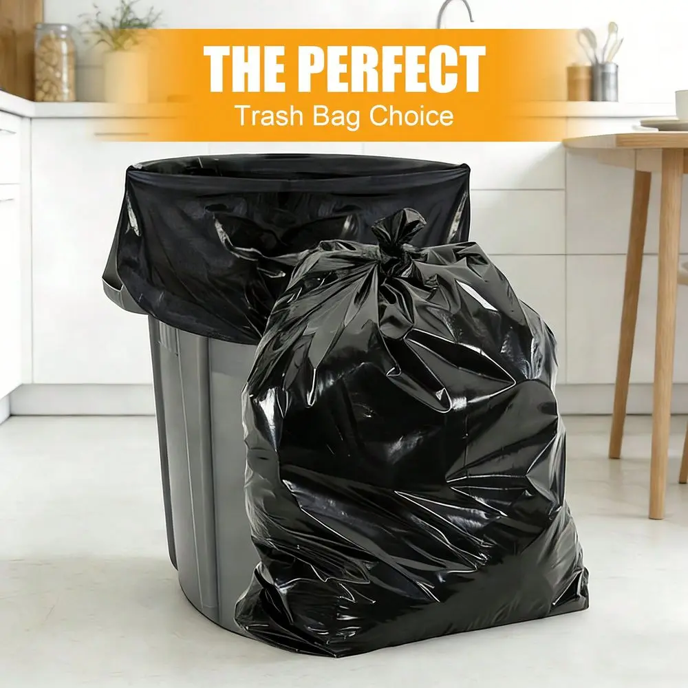 Gallon Trash Bags, 110 Count Medium Duty Garbage Bags, Thick, Durable Tear Resistant Plastic Bags, Multipurpose Drawstring Desi
Gallon Trash Bags, 110 Count Medium Duty Garbage Bags, Thick, Durable Tear Resistant Plastic Bags, Multipurpose Drawstring Desi