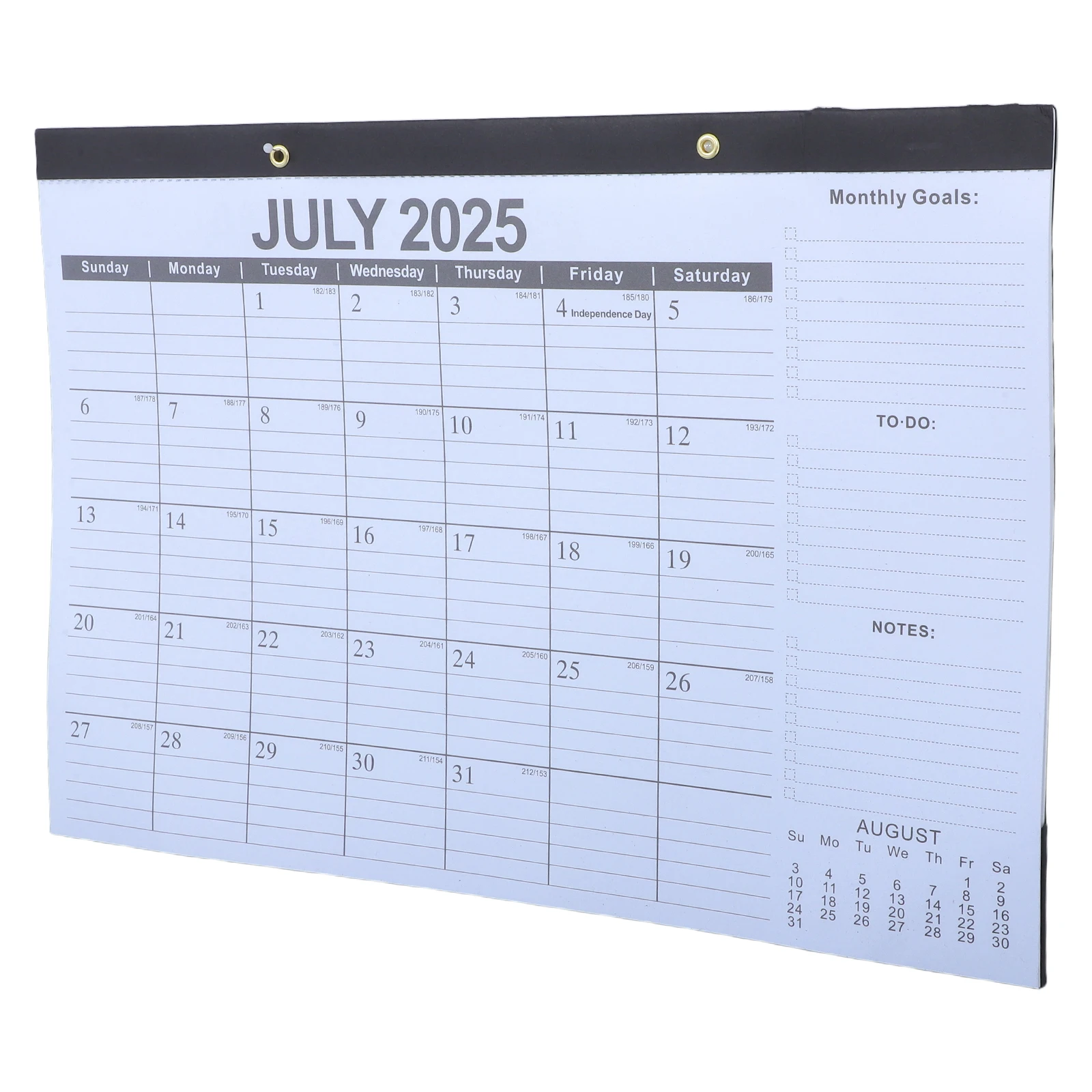 18pcs Wall Hanging Calendar 18 Months 2025-2026 Monthly Planner Thick Paper Office Yearly Schedule Black Desktop Holiday
18pcs Wall Hanging Calendar 18 Months 2025-2026 Monthly Planner Thick Paper Office Yearly Schedule Black Desktop Holiday