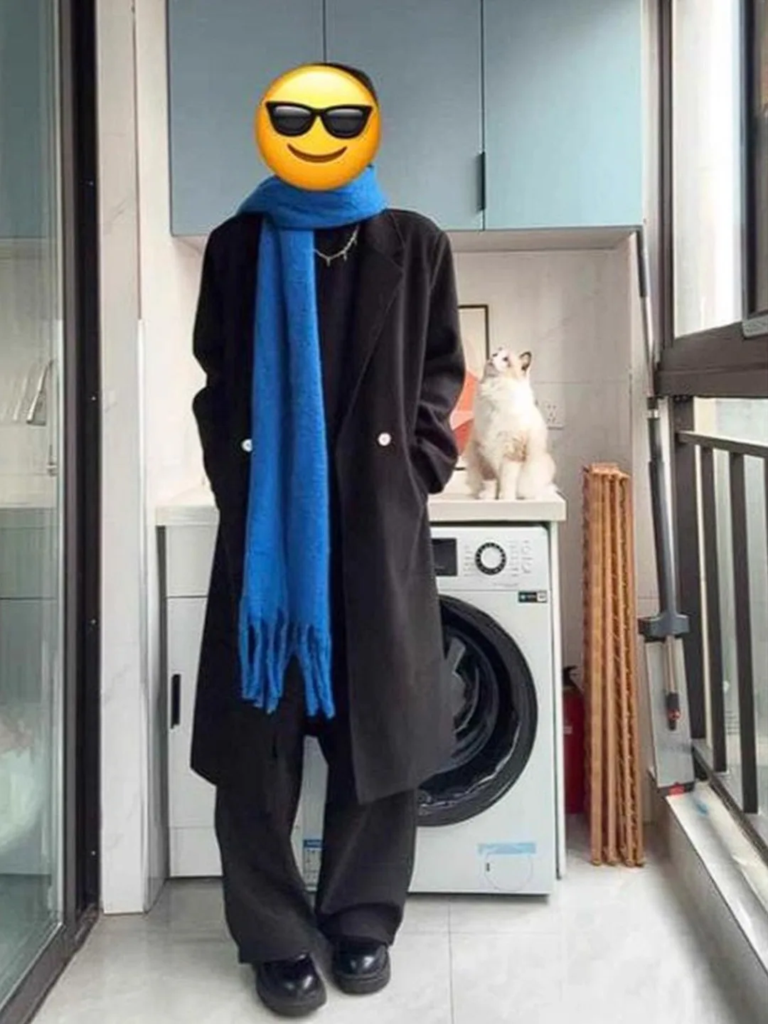 Korean Sle Men's Long Woolen Coat Bla Mid-Length Winter Cotton Lined Warm Over-Knee Outerwear Faionable Slim-Fit Windbr...
Korean Sle Men's Long Woolen Coat Bla Mid-Length Winter Cotton Lined Warm Over-Knee Outerwear Faionable Slim-Fit Windbr...