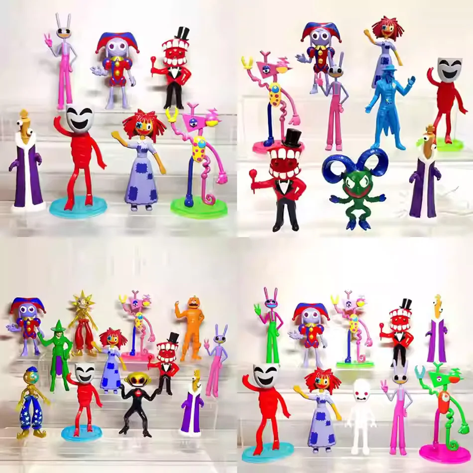 Amazing Digital Circus 8/10/12PCS Set Model Toy Hobbies Cartoon Art Accessories Reward Anime Gifts for Children Room Decoration
Amazing Digital Circus 8/10/12PCS Set Model Toy Hobbies Cartoon Art Accessories Reward Anime Gifts for Children Room Decoration