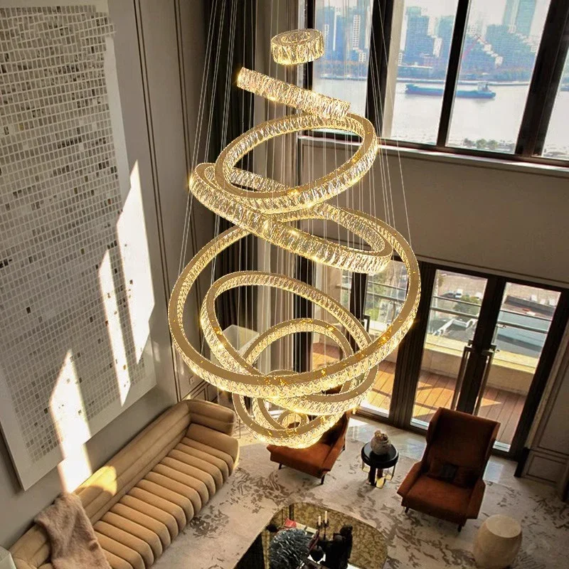 Modern home decoration crystal chandelier, stair Pendant lamp, living room Pendant lights, interior lighting
Modern home decoration crystal chandelier, stair Pendant lamp, living room Pendant lights, interior lighting