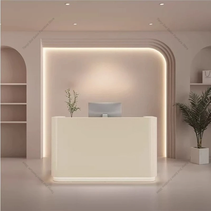 Modern Simple Cashier Counter Nordic Creative Hair Salon Clothing Store Bar Counter Beauty Salon Office Furniture balcão FYRD
Modern Simple Cashier Counter Nordic Creative Hair Salon Clothing Store Bar Counter Beauty Salon Office Furniture balcão FYRD
