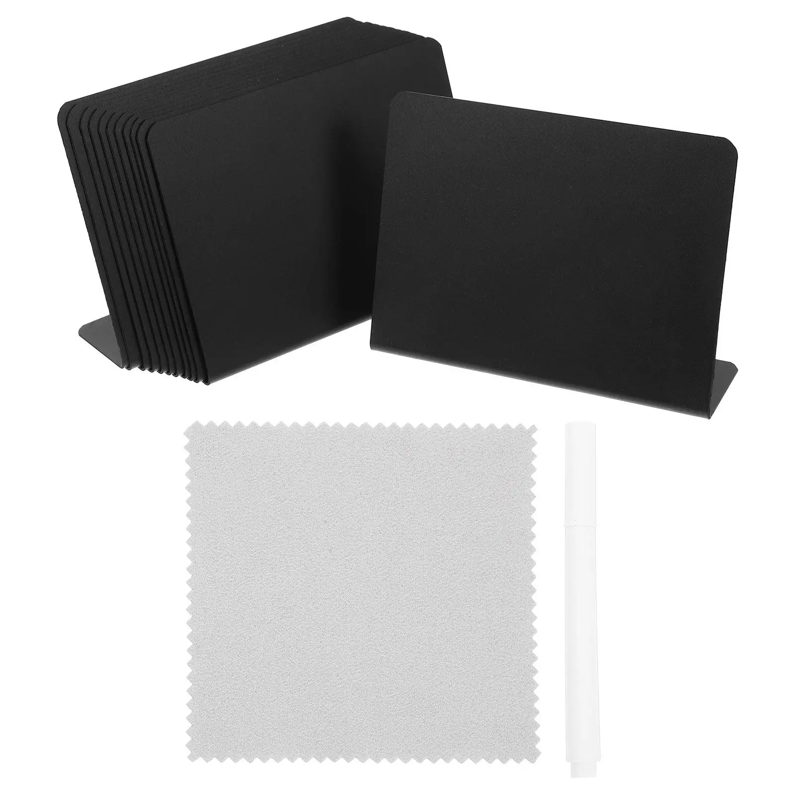 1Set L Shaped Small Chalkboard Sign Erasable Reusable Message Board for Buffet Menu Kitchen Classroom Retail Store Table Number
1Set L Shaped Small Chalkboard Sign Erasable Reusable Message Board for Buffet Menu Kitchen Classroom Retail Store Table Number