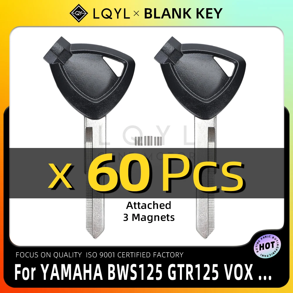 LQYL 60 Pcs Motorcycle Key Uncut Blank Replacement Keys For YAMAHA Magnet Anti-theft Lock VOX BWS 4V BWS125 VOX50 GTR125 JOG EVO
LQYL 60 Pcs Motorcycle Key Uncut Blank Replacement Keys For YAMAHA Magnet Anti-theft Lock VOX BWS 4V BWS125 VOX50 GTR125 JOG EVO
