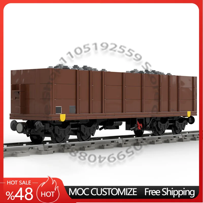 998PCS Speed King 4-Axle Tank Transport Rail Wagon MOC Customize Modular Building Block Simple Design DIY Boys Toy Birthday Gift
998PCS Speed King 4-Axle Tank Transport Rail Wagon MOC Customize Modular Building Block Simple Design DIY Boys Toy Birthday Gift