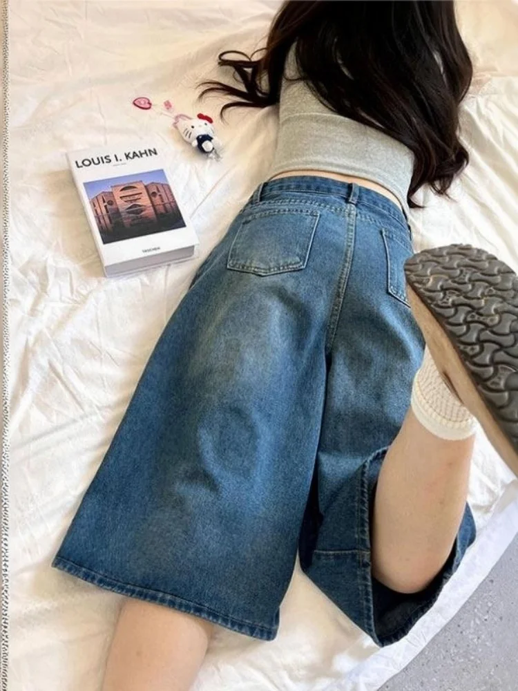 High Waist Wide Leg Denim Jeans Women's Summer New Style Pear Shape plus Size Loose Slimming High Waist Straight Leg Pants
High Waist Wide Leg Denim Jeans Women's Summer New Style Pear Shape plus Size Loose Slimming High Waist Straight Leg Pants