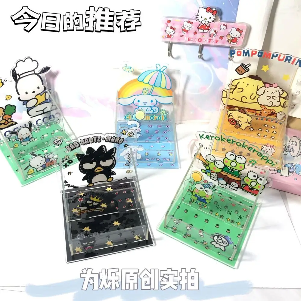 Sanrio Kero Kero Keroppi Badbadtz-Maru Hangyodon Acrylic Transparent Double Layered Storage Box Pen Holder Friend Birthday Gift
Sanrio Kero Kero Keroppi Badbadtz-Maru Hangyodon Acrylic Transparent Double Layered Storage Box Pen Holder Friend Birthday Gift