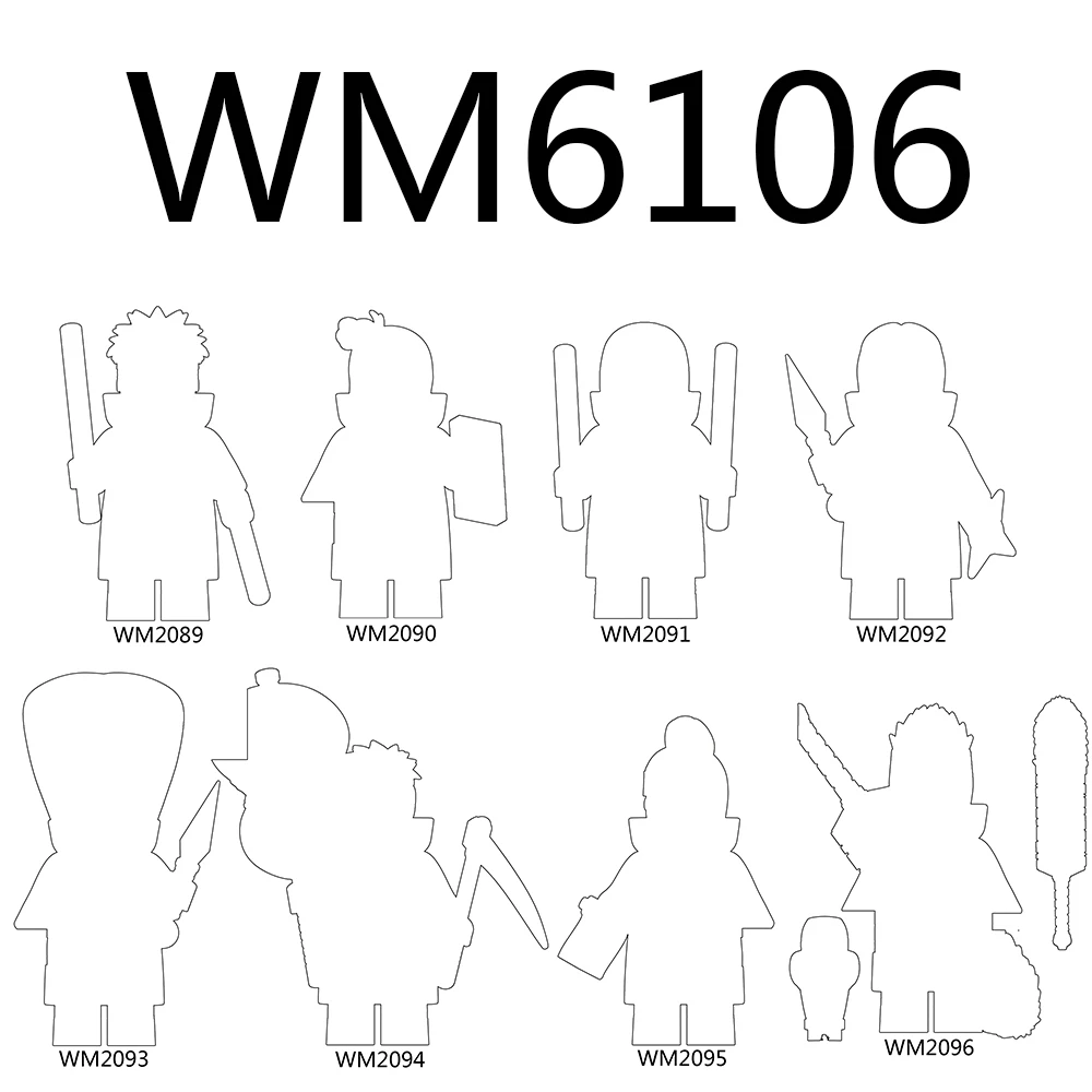 WM6106 Аниме Минифигурки Строительные Блоки Игрушки WM2089 WM2090 WM2091 WM2092 WM2093 WM2094 WM2095 WM2096
WM6106 Аниме Минифигурки Строительные Блоки Игрушки WM2089 WM2090 WM2091 WM2092 WM2093 WM2094 WM2095 WM2096