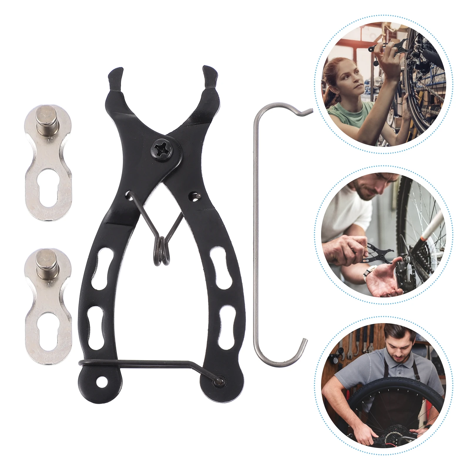 1PC Premium Steel Bike Pliers Compact Chain Breaker Repair Tool Chain Removal Splitter Link Installation
1PC Premium Steel Bike Pliers Compact Chain Breaker Repair Tool Chain Removal Splitter Link Installation