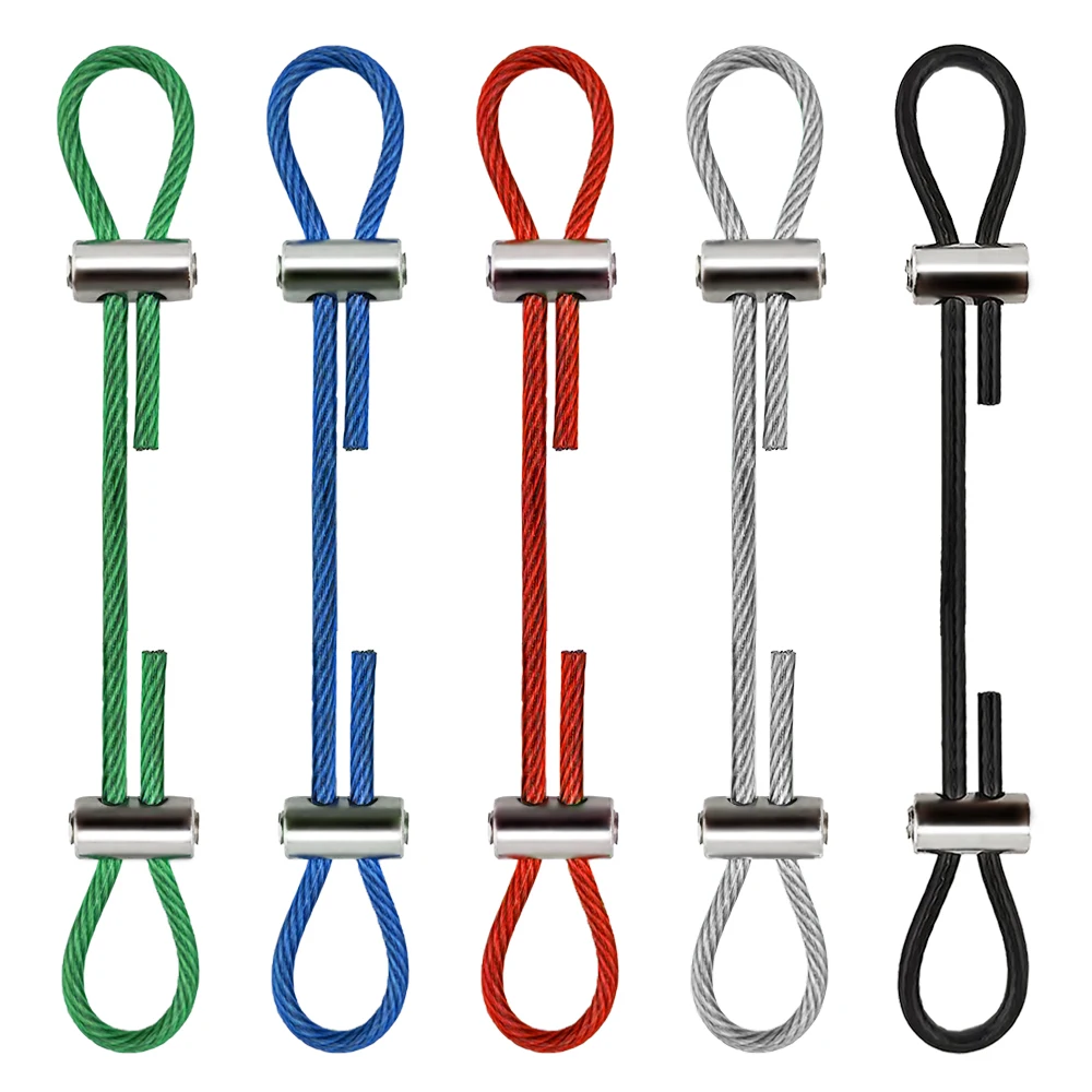 Adjustable 2mm 3mm Stainless Steel Wire Rope Kit, Cable Fastener, Multi-Color Rope, Optional For Hanging Picture Billboards, Etc
Adjustable 2mm 3mm Stainless Steel Wire Rope Kit, Cable Fastener, Multi-Color Rope, Optional For Hanging Picture Billboards, Etc