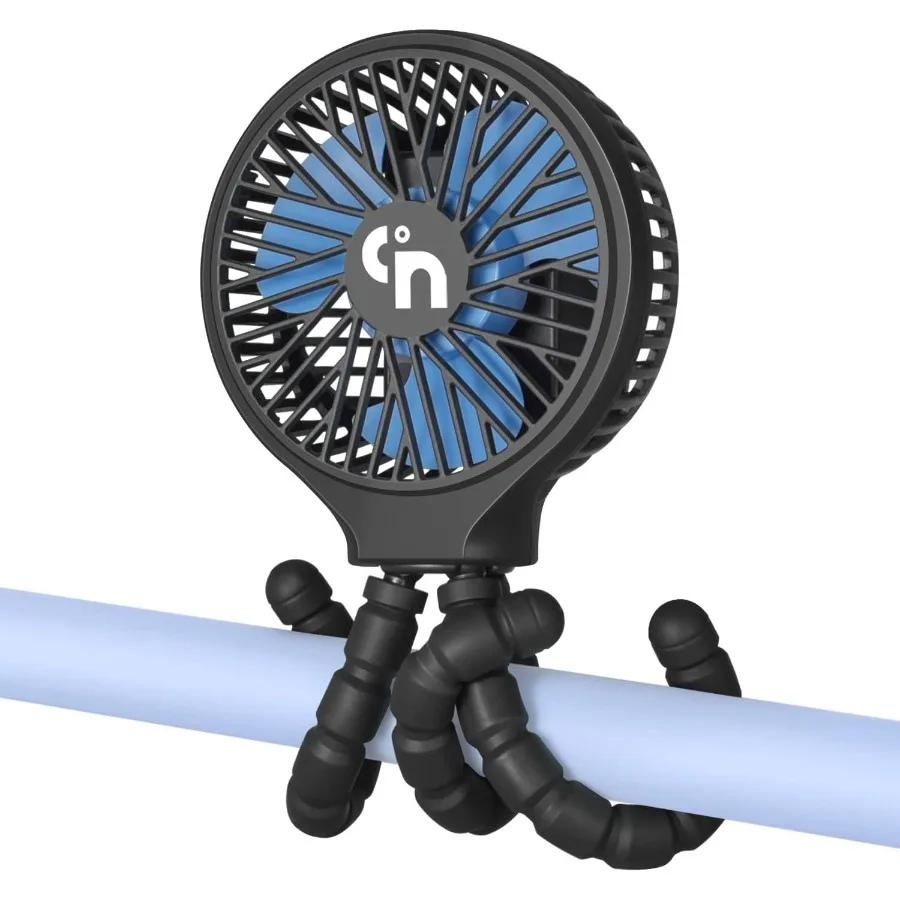 Portable Stroller Fan 11H Ultralong Battery Life 3 Speed 360Rotate USB Rechargeable or Battery Operated Cooling Clip On for Bab
Portable Stroller Fan 11H Ultralong Battery Life 3 Speed 360Rotate USB Rechargeable or Battery Operated Cooling Clip On for Bab