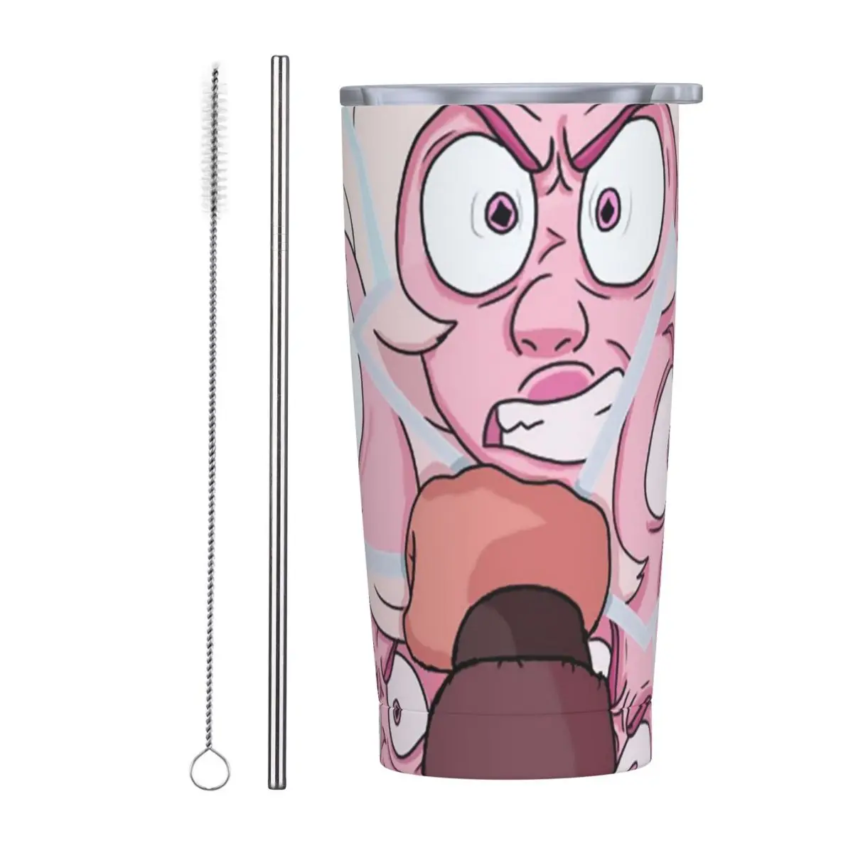 Pink Diamond Steven Stainless Steel Tumbler Vacuum Insulated Mugs Thermal Cold Cups Straw With Lid 20oz
Pink Diamond Steven Stainless Steel Tumbler Vacuum Insulated Mugs Thermal Cold Cups Straw With Lid 20oz