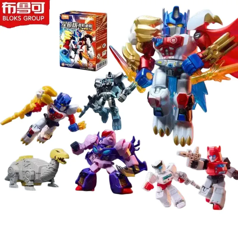 Blokees Building Blocks Transformers Starry Vol 7 Optimus Prime Blind Box Assembly Toy for Boys Collectible Decorative Gift
Blokees Building Blocks Transformers Starry Vol 7 Optimus Prime Blind Box Assembly Toy for Boys Collectible Decorative Gift