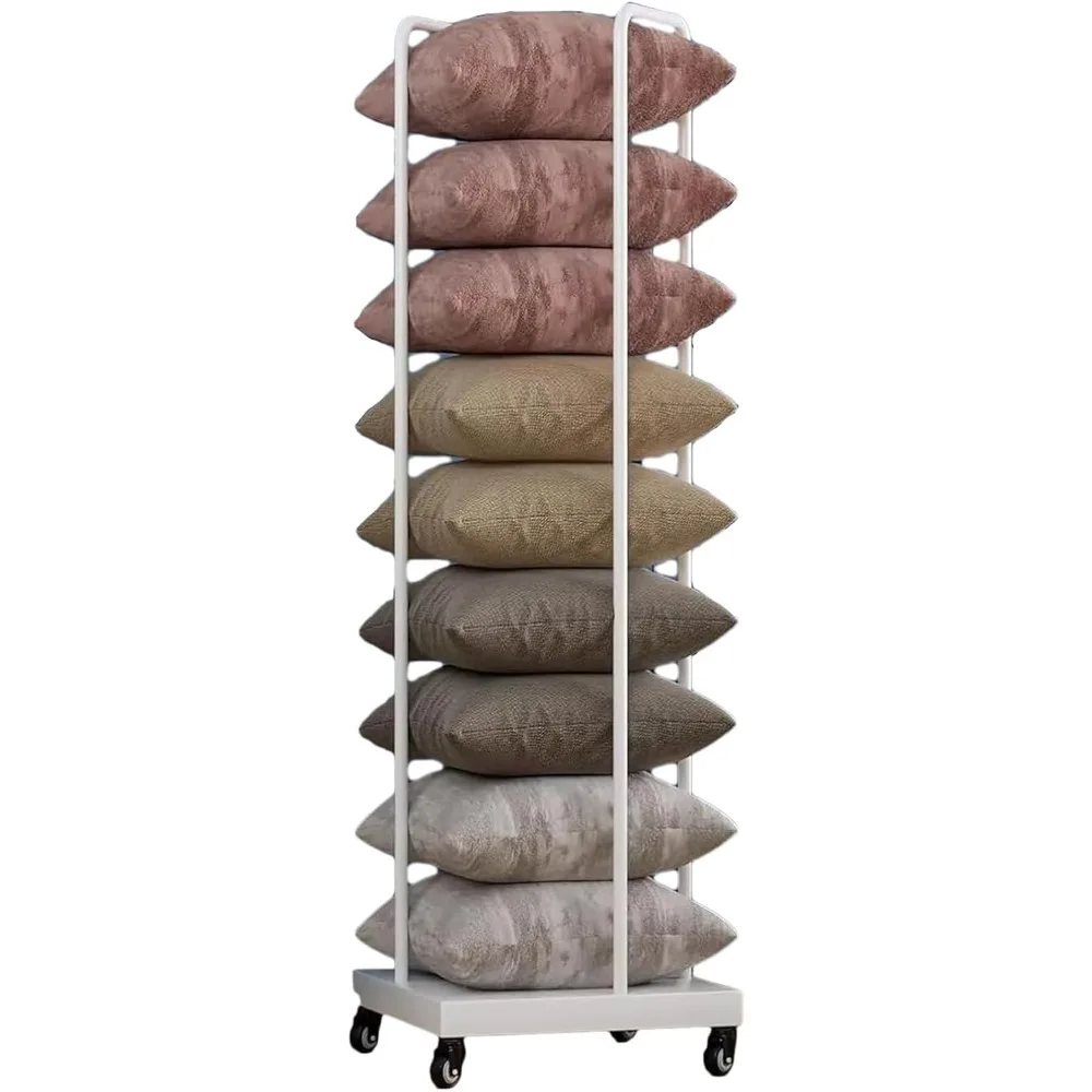 Floor Pillow Holders for Storage,Heavy Duty Decorative Pillow Holder Rack for Retail Store/Bedroom Living Room
Floor Pillow Holders for Storage,Heavy Duty Decorative Pillow Holder Rack for Retail Store/Bedroom Living Room