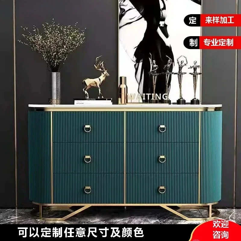 KLight luxury six-chest cabinet solid wood drawer cabinet living room entrance foyer hallway cabinet dining side locker storage
KLight luxury six-chest cabinet solid wood drawer cabinet living room entrance foyer hallway cabinet dining side locker storage
