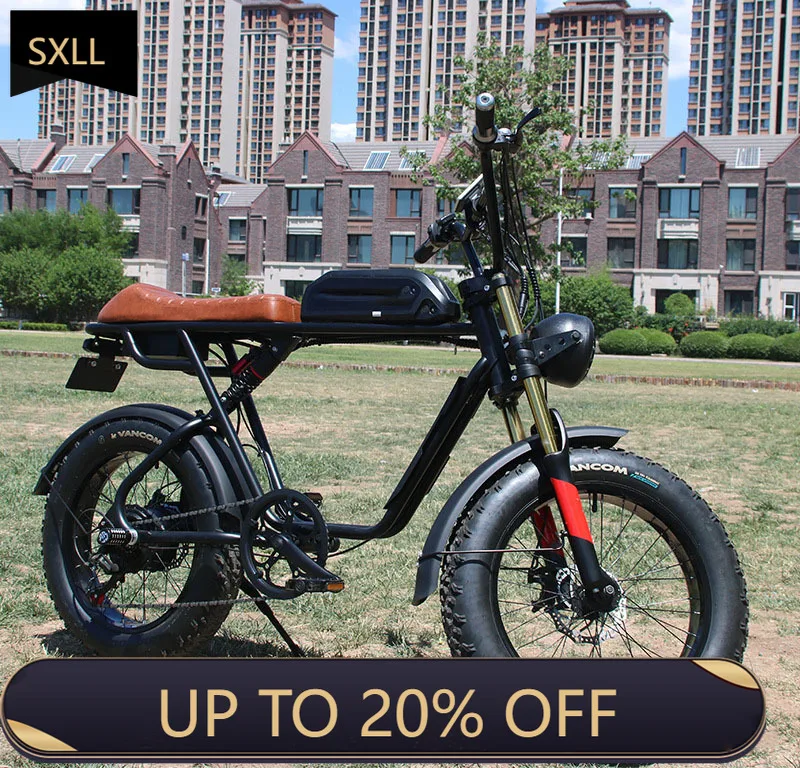 SXLL 2 Seats 48V 40 Mph 7 Speed Steel Frame Electric Bike Dual Full Suspension Remote Fast Lithium Battery Adult European Union
SXLL 2 Seats 48V 40 Mph 7 Speed Steel Frame Electric Bike Dual Full Suspension Remote Fast Lithium Battery Adult European Union