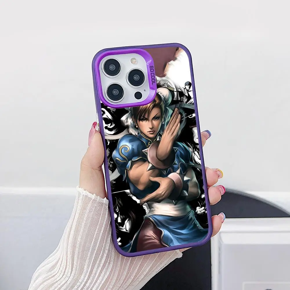 Чехол для телефона Street Fighter Chunli для iPhone 17, 16, 15, 14, 13, 12, 11 X XR XS 8 7 Air Pro Max Plus, фиолетовый полупрозрачный цветной чехол
Чехол для телефона Street Fighter Chunli для iPhone 17, 16, 15, 14, 13, 12, 11 X XR XS 8 7 Air Pro Max Plus, фиолетовый полупрозрачный цветной чехол