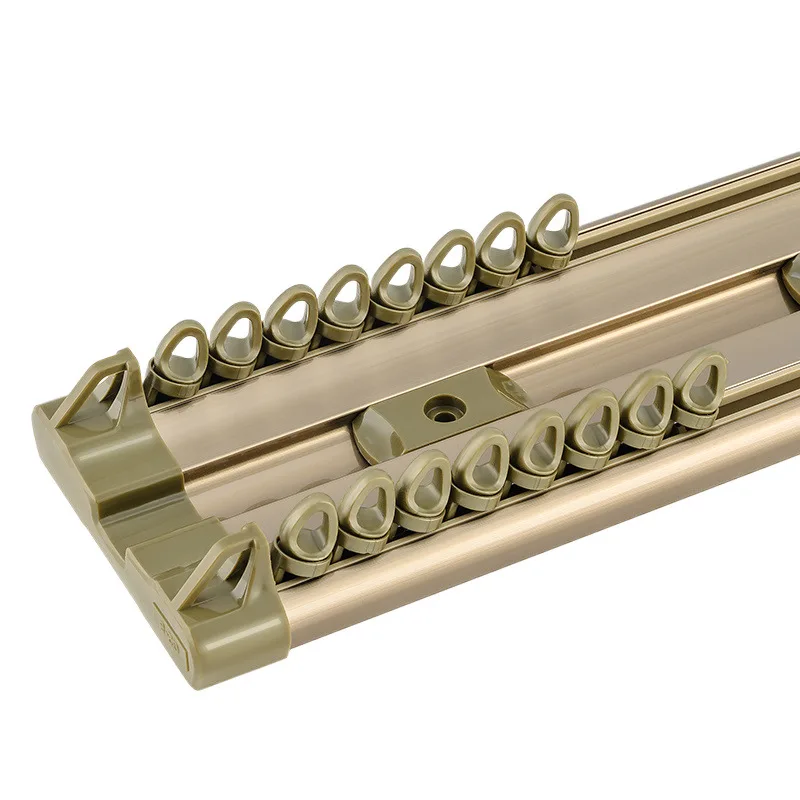 Alloy Curtain Track Double Track Monorail Curtain Rod Top Mount Slide Rail Guide Rail Slide Curtain Box Side Mount
Alloy Curtain Track Double Track Monorail Curtain Rod Top Mount Slide Rail Guide Rail Slide Curtain Box Side Mount