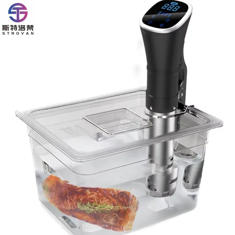 STLF 2025 NEW IPX7 Waterproof Electric Digital Timer Control Sous Vide Immersion Circulator Slow Cooker Wifi Tuya APP
STLF 2025 NEW IPX7 Waterproof Electric Digital Timer Control Sous Vide Immersion Circulator Slow Cooker Wifi Tuya APP