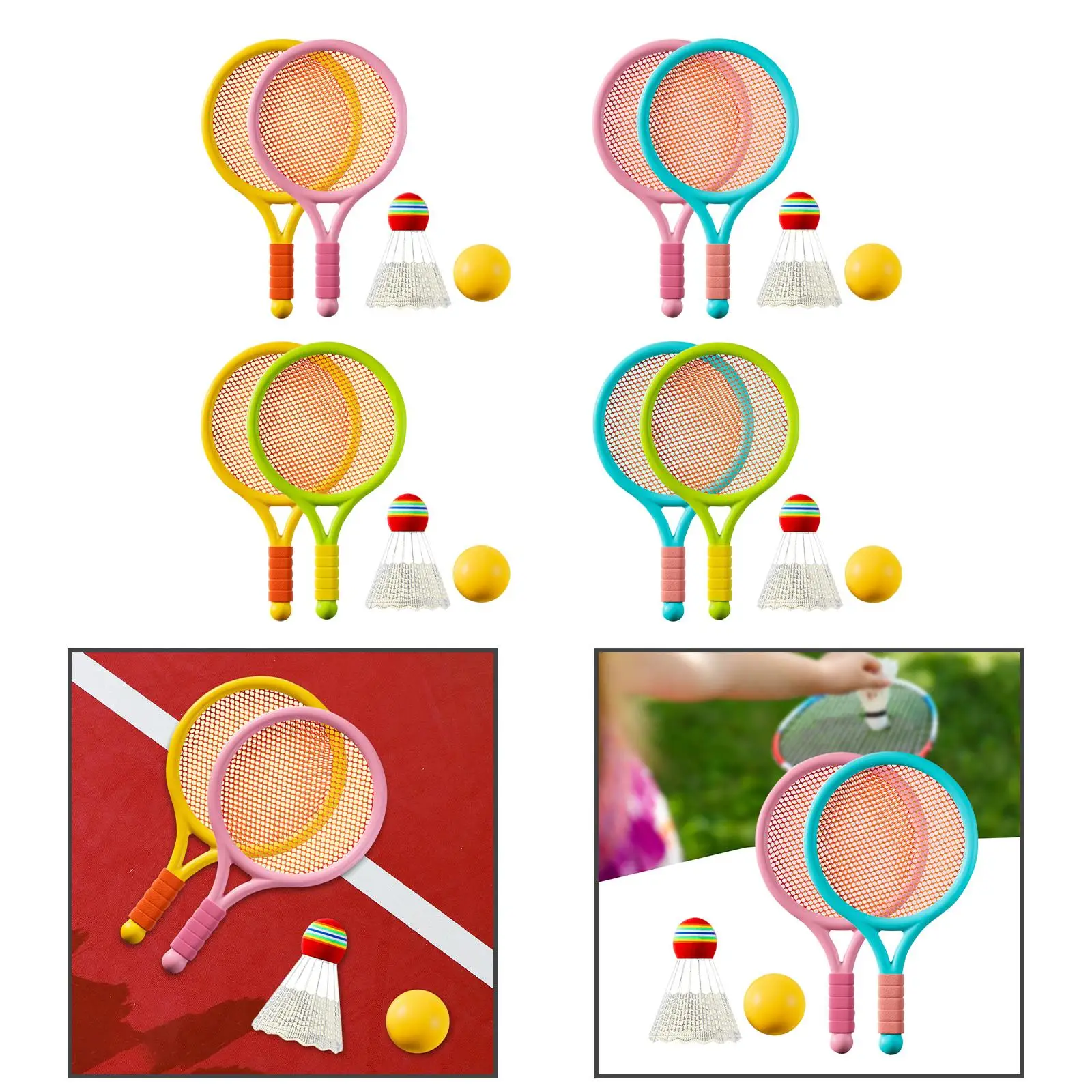 Starter Badminton Rackets Set Beginner ABS Material Kids Girls Boys Sporting Toy for Outdoor Playground
Starter Badminton Rackets Set Beginner ABS Material Kids Girls Boys Sporting Toy for Outdoor Playground