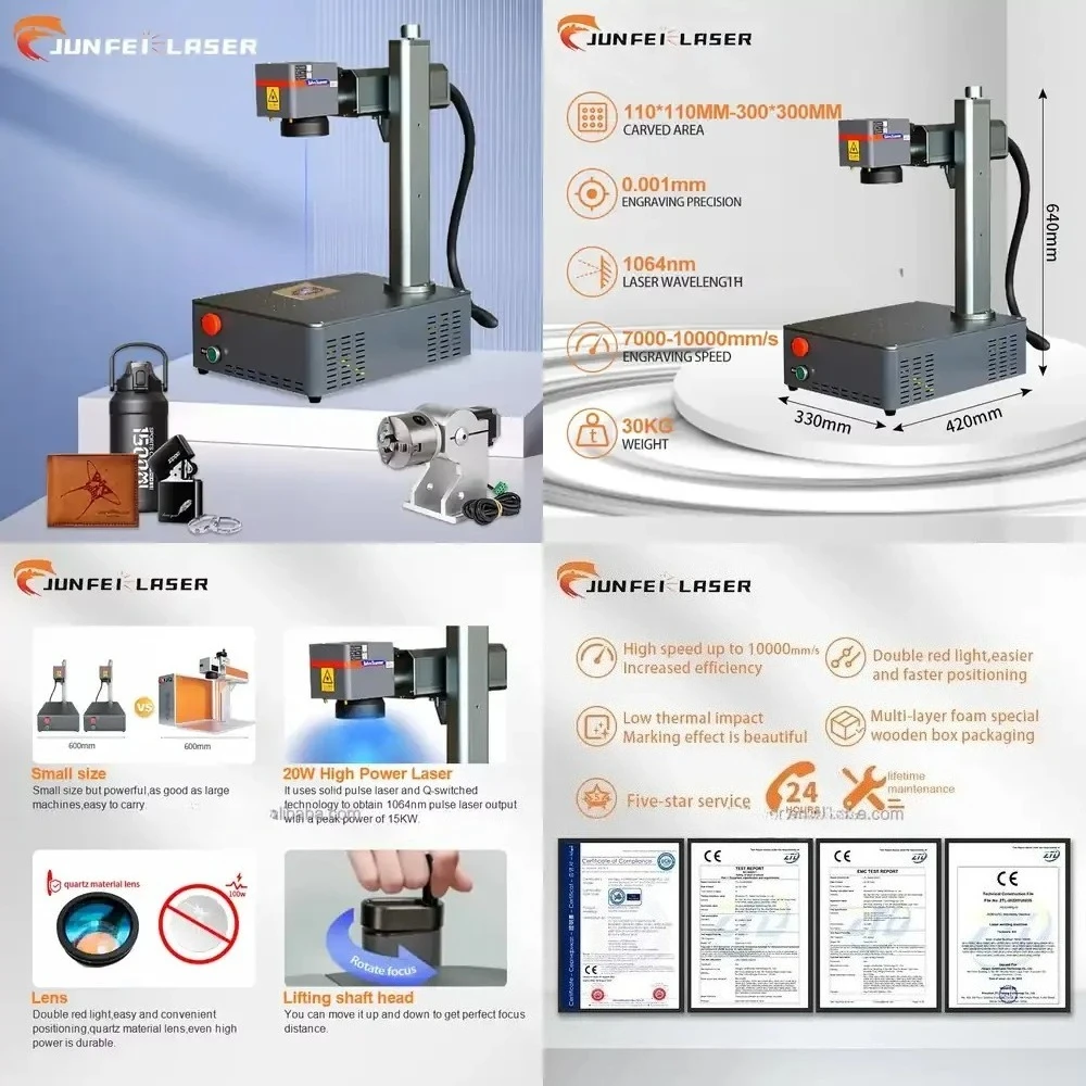 2.5D Mopa JPT Raycus MAX JPT Marking Machine IPG M7 20w 30w 50w 60w 80w 100w Jewelry Metal Fiber Engraving
2.5D Mopa JPT Raycus MAX JPT Marking Machine IPG M7 20w 30w 50w 60w 80w 100w Jewelry Metal Fiber Engraving