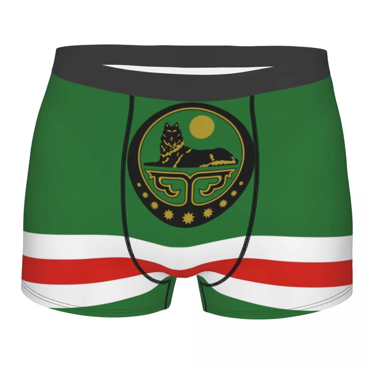 Custom State Flag Of Chechen Republic Of Ichkeria Underwear Men Breathbale Boxer Briefs
Custom State Flag Of Chechen Republic Of Ichkeria Underwear Men Breathbale Boxer Briefs