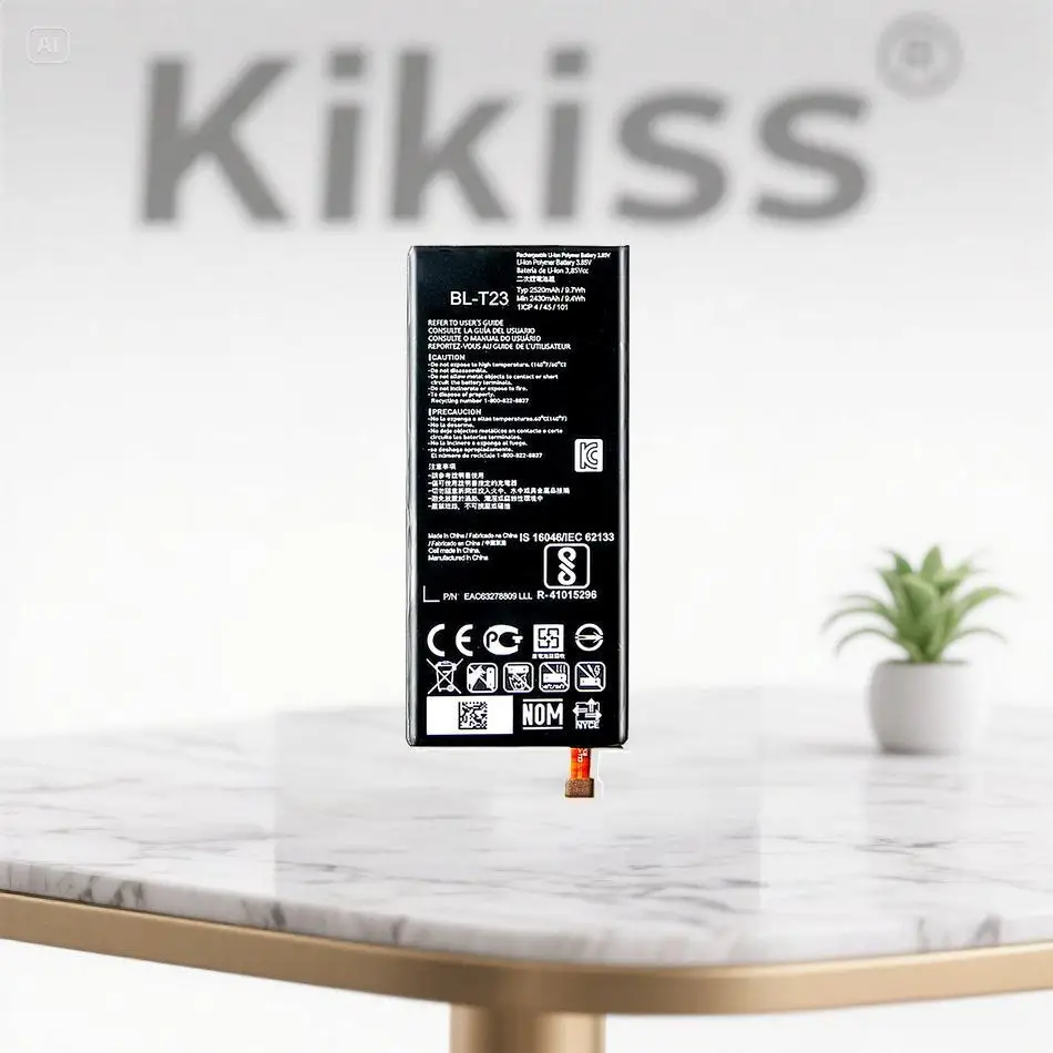 Good Low-Temperature Performance Mobile Phone Battery BL-T23 For LG X Cam X-Cam K580 K580Y F690 K580DS
Good Low-Temperature Performance Mobile Phone Battery BL-T23 For LG X Cam X-Cam K580 K580Y F690 K580DS