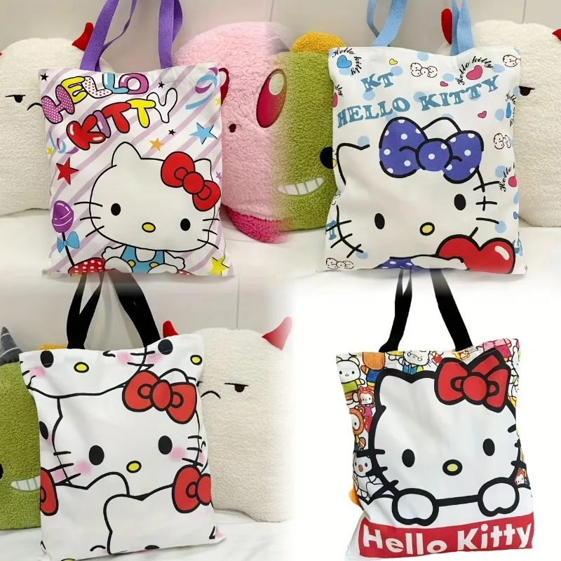 Design Sanrio Cartoon Anime Hello Kitty Contemporary Canvas Tote Bag - Durable Shopping Casual Shoulder Bag Gifts
Design Sanrio Cartoon Anime Hello Kitty Contemporary Canvas Tote Bag - Durable Shopping Casual Shoulder Bag Gifts