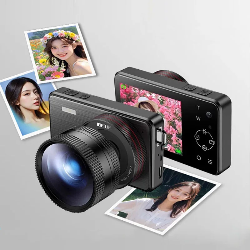 НОВАЯ цифровая камера BENJIE A8 Vlog, 2,7K, 64 МП, 2,8 дюйма, IPS-экран, 16-кратный зум, FHD, 2,7K, 64 МП, точечная съемка, передняя и задняя CMOS
НОВАЯ цифровая камера BENJIE A8 Vlog, 2,7K, 64 МП, 2,8 дюйма, IPS-экран, 16-кратный зум, FHD, 2,7K, 64 МП, точечная съемка, передняя и задняя CMOS