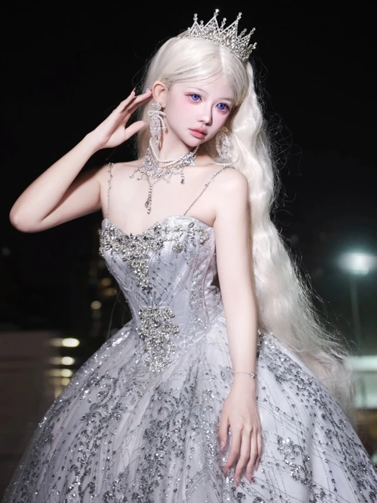 iny вечернее платье принц Sle свадебное платье для бальных танцев сверкающее галактику тяжелая работа студент взрослый церемония хозяин
iny вечернее платье принц Sle свадебное платье для бальных танцев сверкающее галактику тяжелая работа студент взрослый церемония хозяин