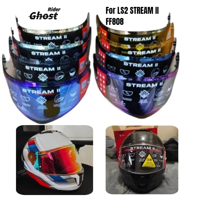 For LS2 Motorcycle Half Helmet FF808 STREAM II Original Lens Black Lens Color Visors LS2 STREAM II Helmet Accessories
For LS2 Motorcycle Half Helmet FF808 STREAM II Original Lens Black Lens Color Visors LS2 STREAM II Helmet Accessories