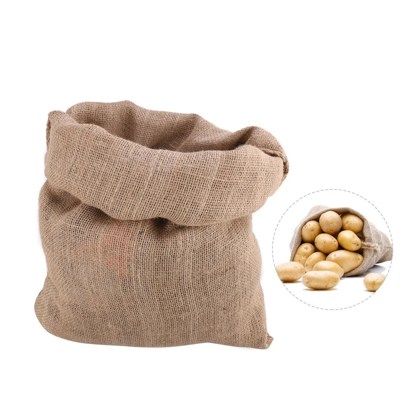 Large Capacity Coarse Hemp Storage Bags Potato Storage Bags Burlap Potato Bag
Large Capacity Coarse Hemp Storage Bags Potato Storage Bags Burlap Potato Bag