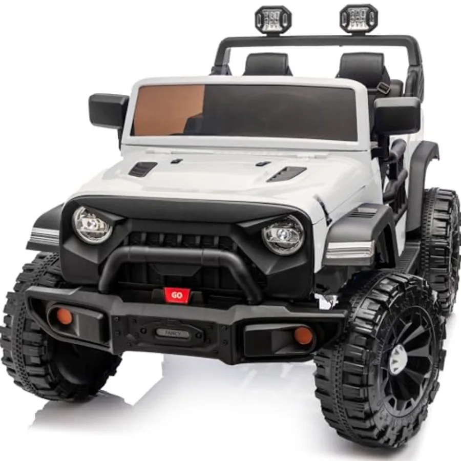 Двухместный детский электромобиль 24В 4WD с пультом управления, 4 мотора по 200Вт, нагрузка до 68 кг - Белый
Двухместный детский электромобиль 24В 4WD с пультом управления, 4 мотора по 200Вт, нагрузка до 68 кг - Белый