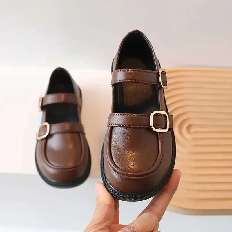 new Spring Children Leather Shoes Brown Black White Toddler Girls Flat Shoes Retro Color Elegant Kids School Shoes Girl
new Spring Children Leather Shoes Brown Black White Toddler Girls Flat Shoes Retro Color Elegant Kids School Shoes Girl