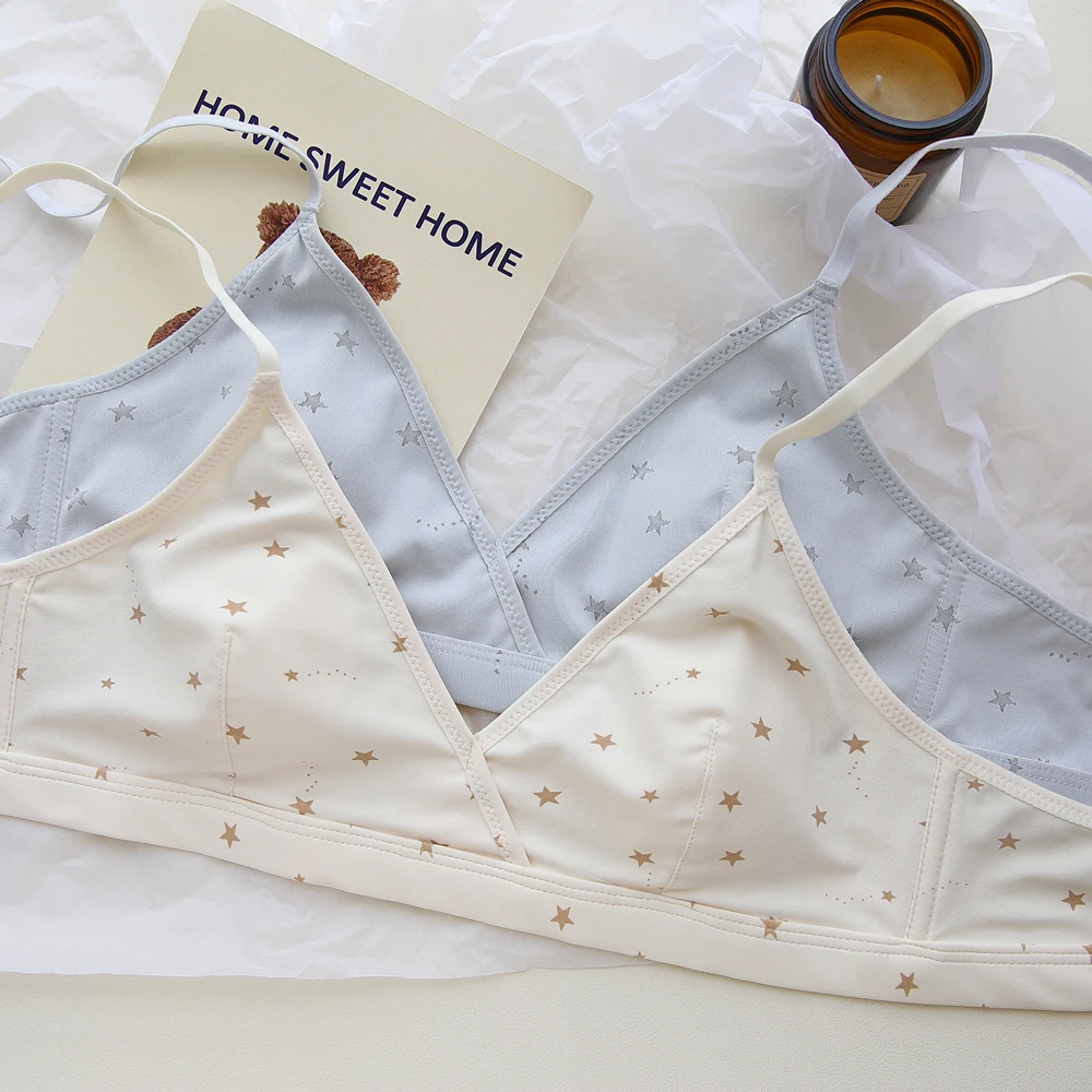 Summer triangle cup lingerie ultra-thin rabbit ears underwear small breasts without steel ring gathered bra girls
Summer triangle cup lingerie ultra-thin rabbit ears underwear small breasts without steel ring gathered bra girls