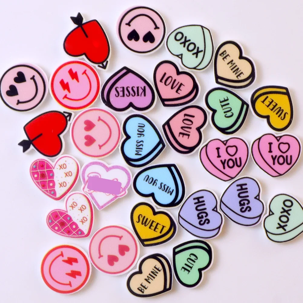 15mm Small Size Love Heart Valentine's Day Random Pattern Resin Planar Flat Back For DIY Phone Case Hair Bow
15mm Small Size Love Heart Valentine's Day Random Pattern Resin Planar Flat Back For DIY Phone Case Hair Bow