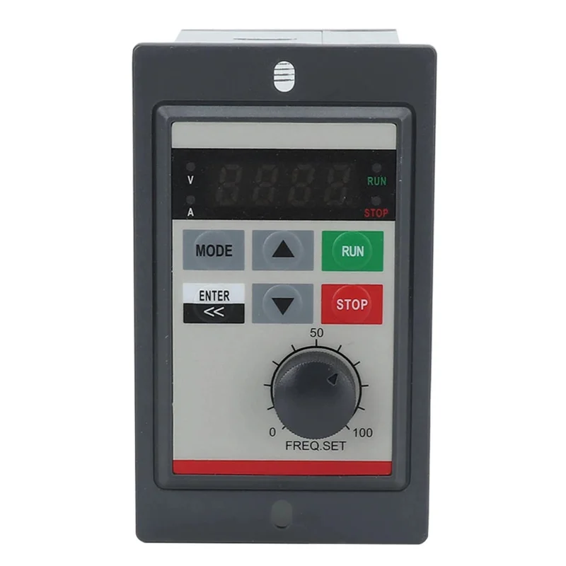 0.75KW Converter 220V Single Phase Variable Frequency Drive LED Digital Display Motor Speed Controller VFD Inverter
0.75KW Converter 220V Single Phase Variable Frequency Drive LED Digital Display Motor Speed Controller VFD Inverter